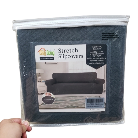 Easy Going Stretch Slipcover for Oversized Sofa - Picture 1 of 1